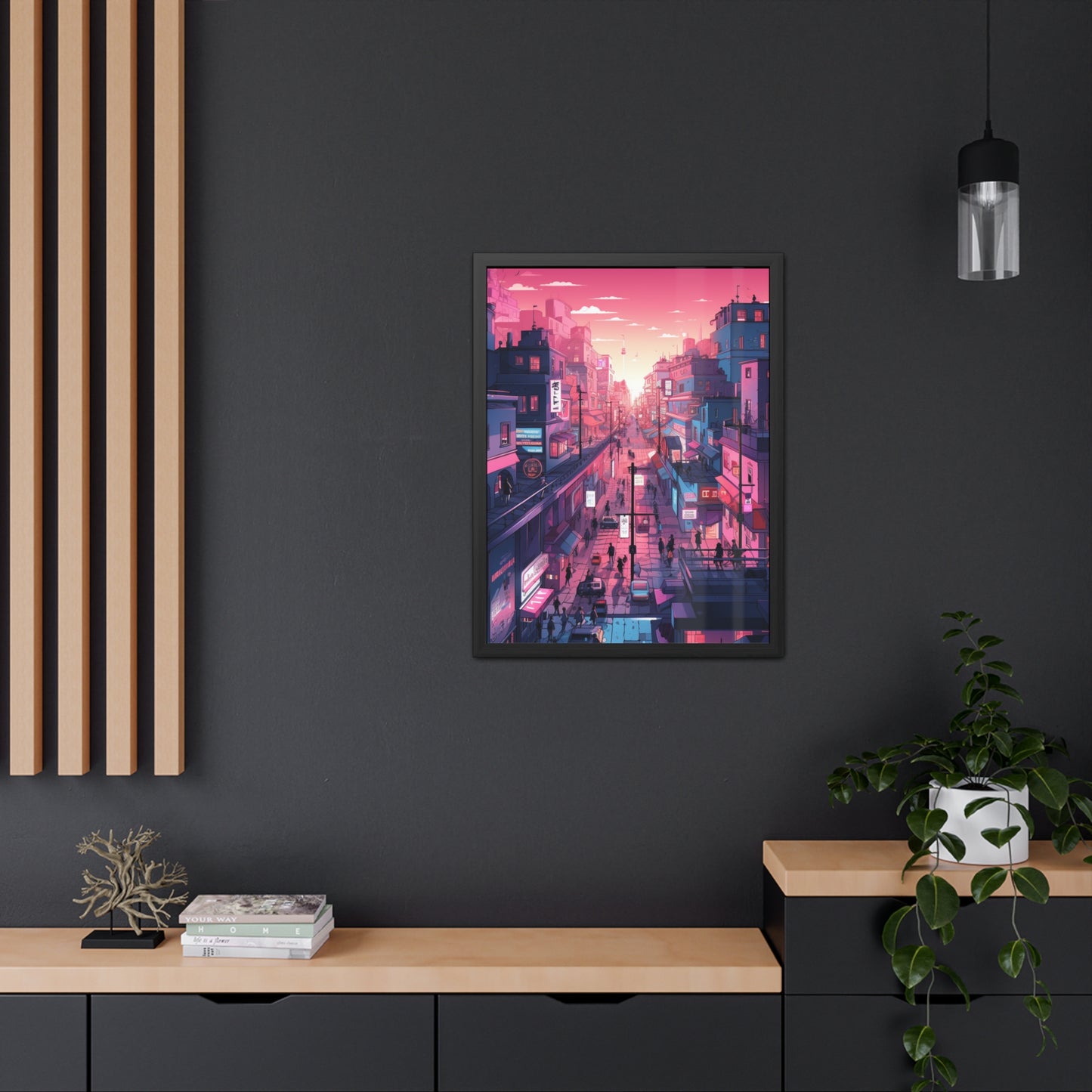 PINK EGIRL - Framed ART