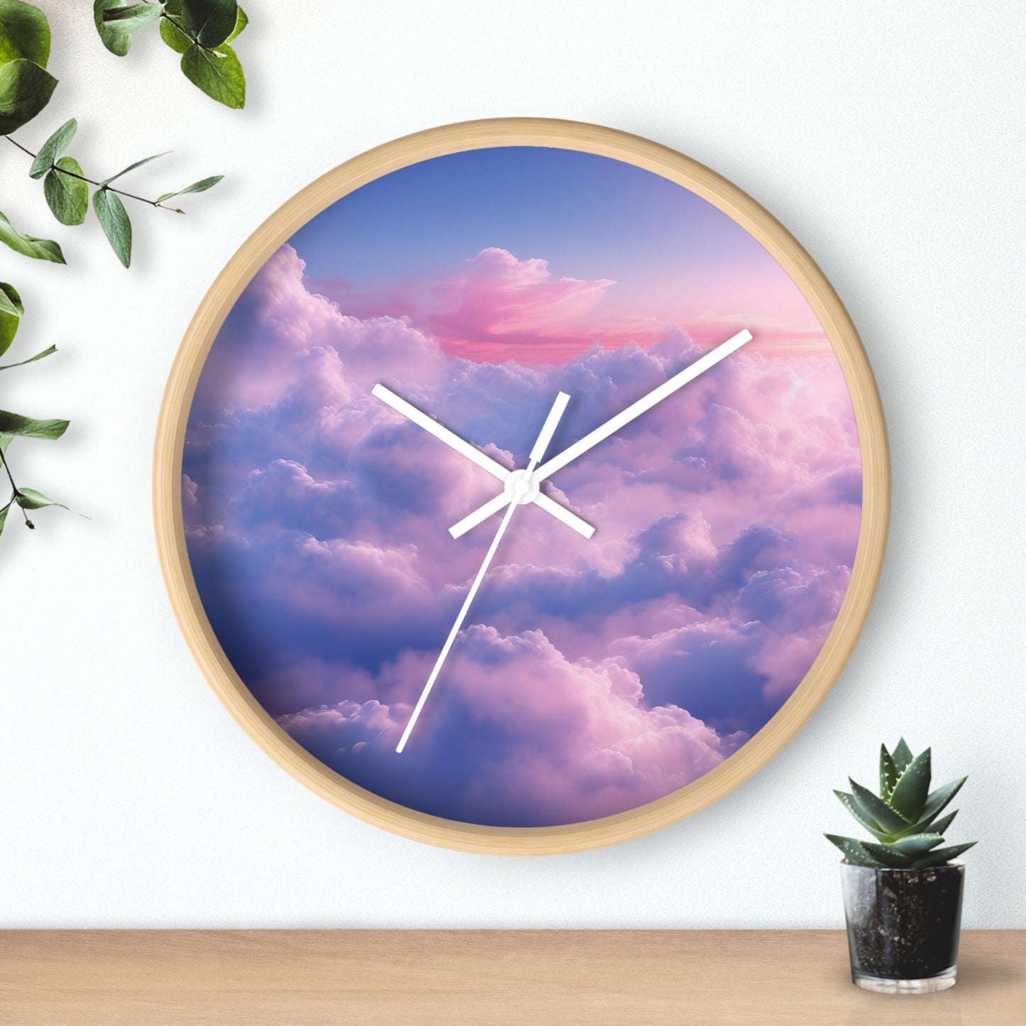 Above the Clouds Wall Clock
