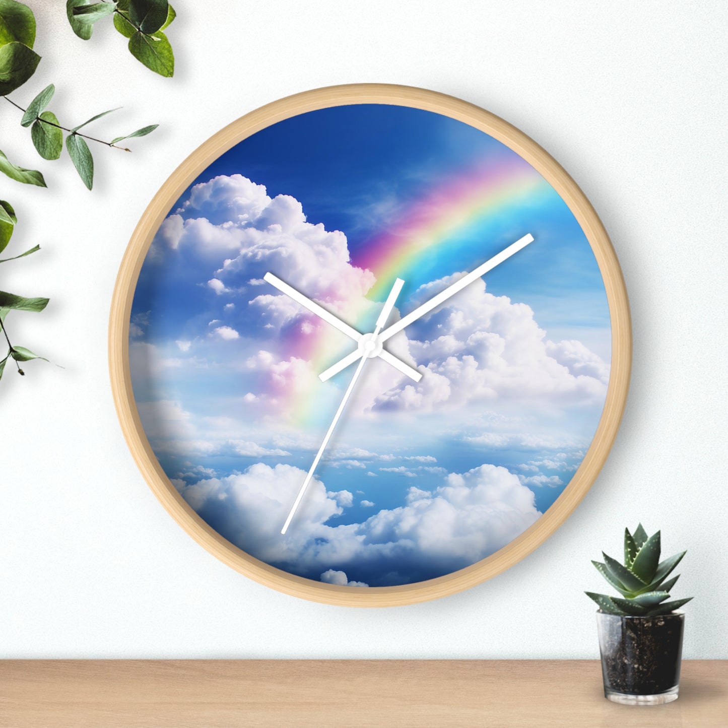Cloud 9 Rainbow Wall Clock- LINK IN BIO