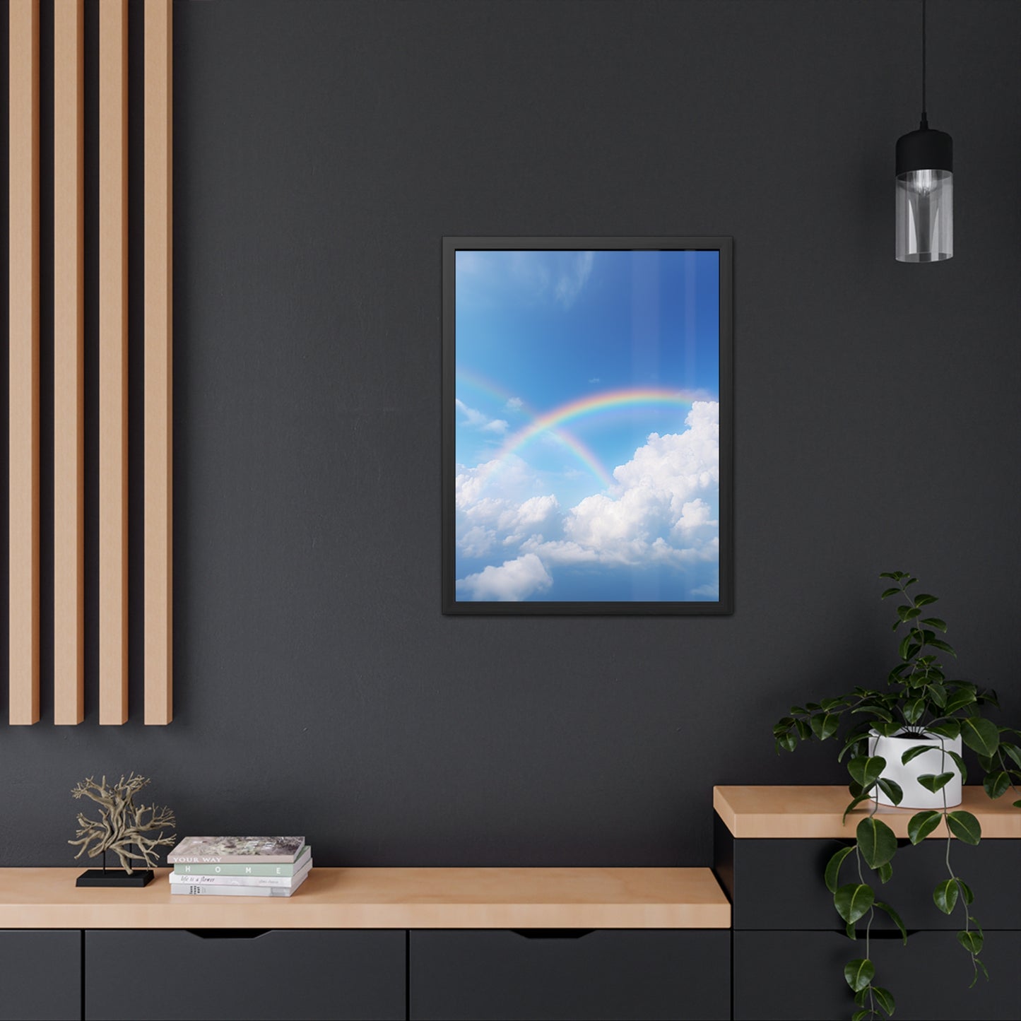 Above the Clouds - Framed Art LINK IN BIO