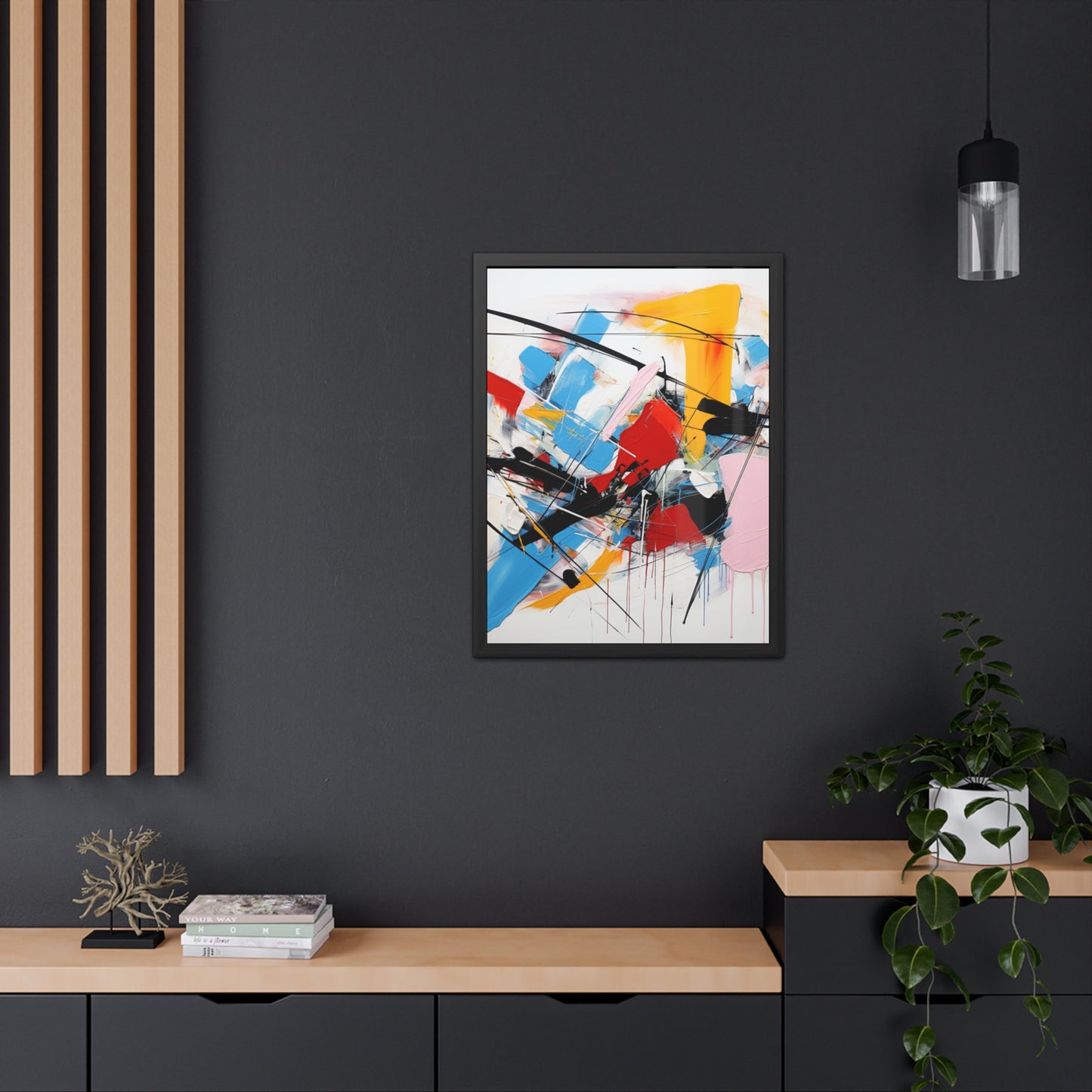 Picasso Inspired - Framed Art