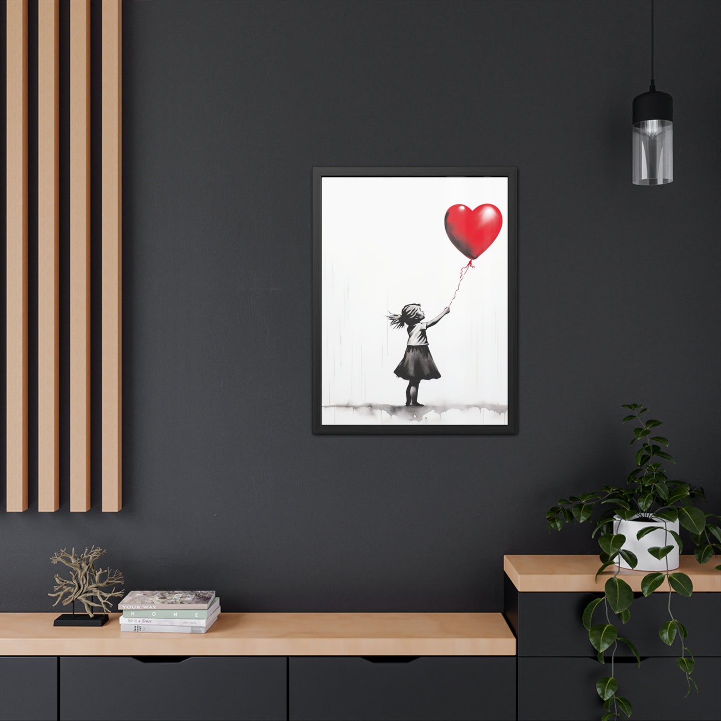 Banksy Inspired - Framed Art