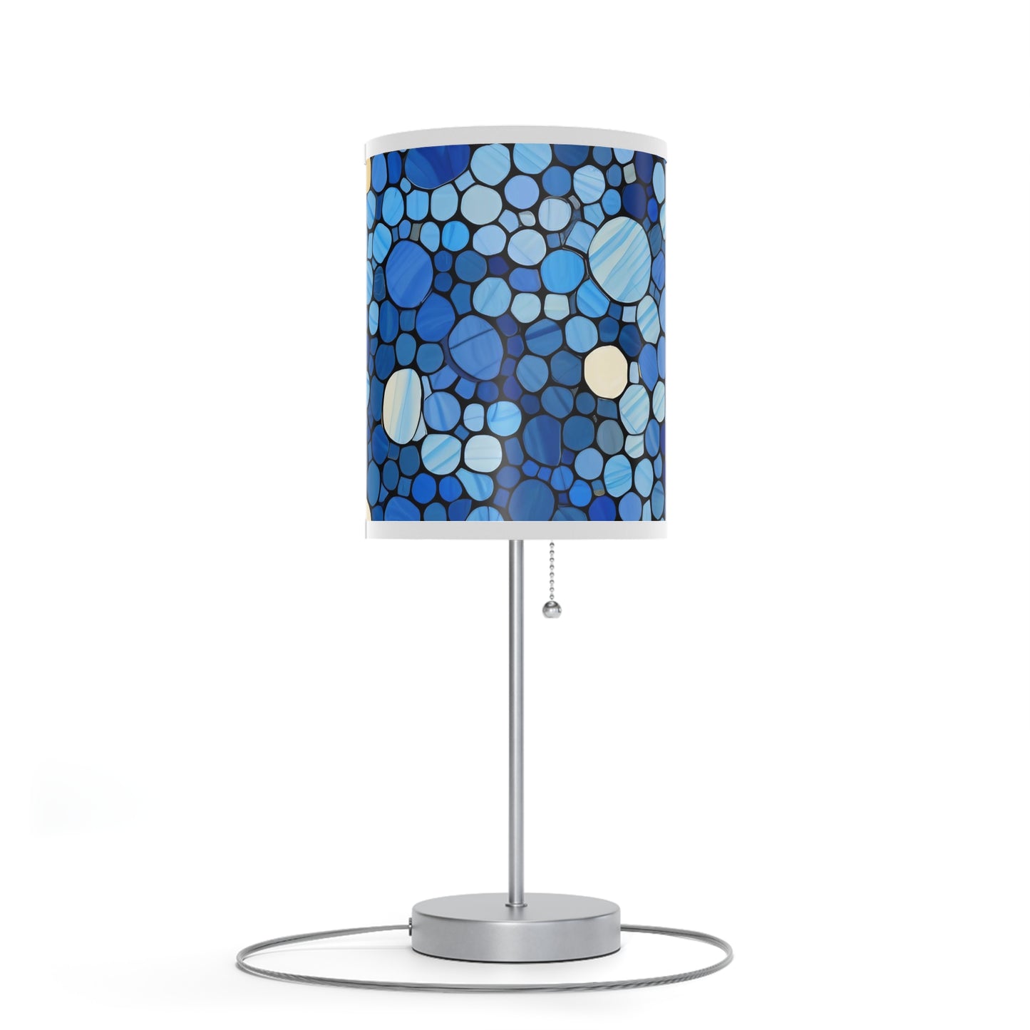 Cobalt Mosaic Art- Lamp LINK IN BiO