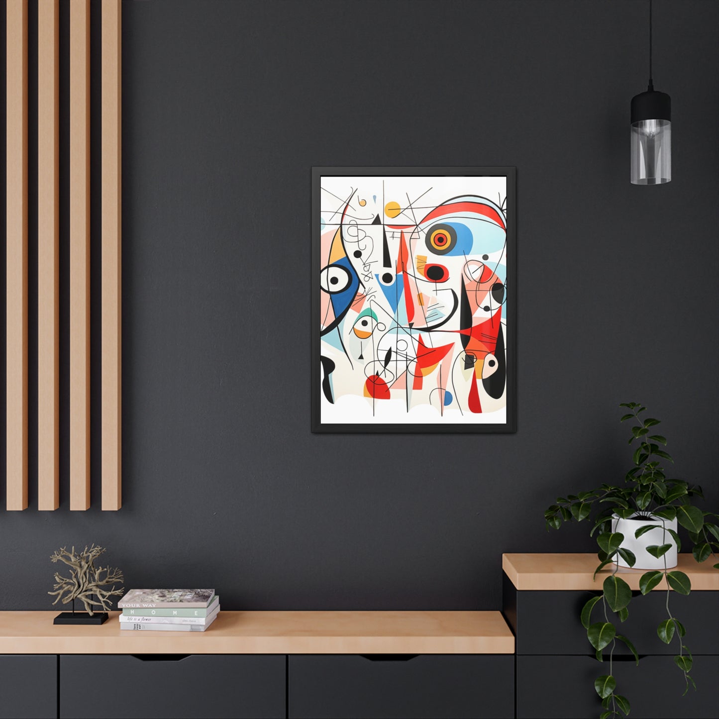 Picasso 1970 Inspired - Framed & Ready to Ship