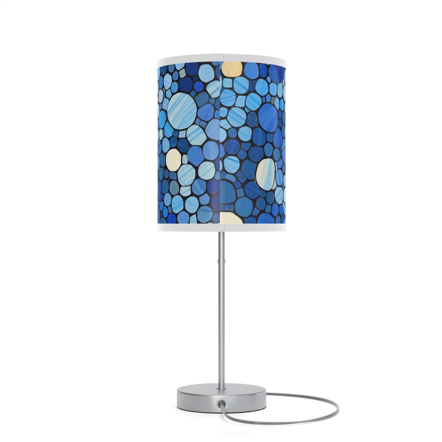 Cobalt Mosaic Art- Lamp LINK IN BiO