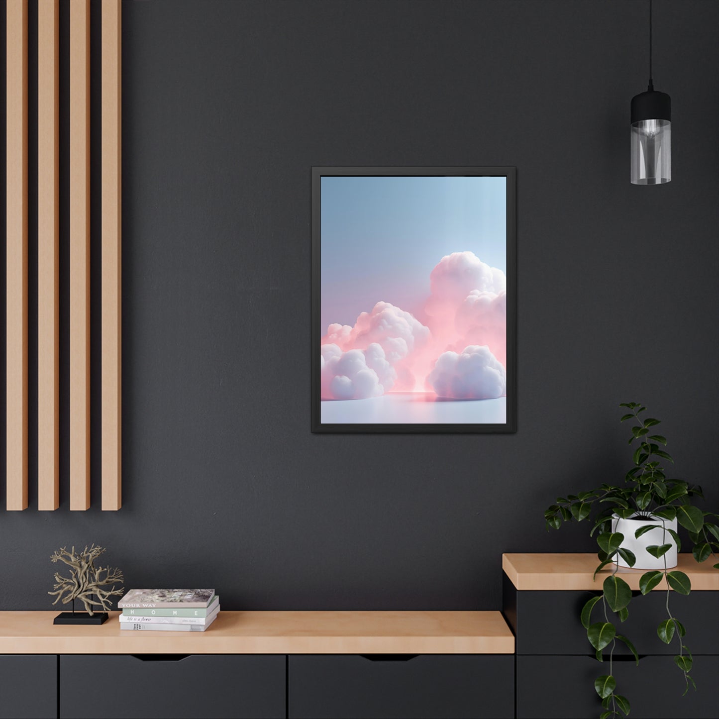 Head in the Clouds - Framed Poster Art