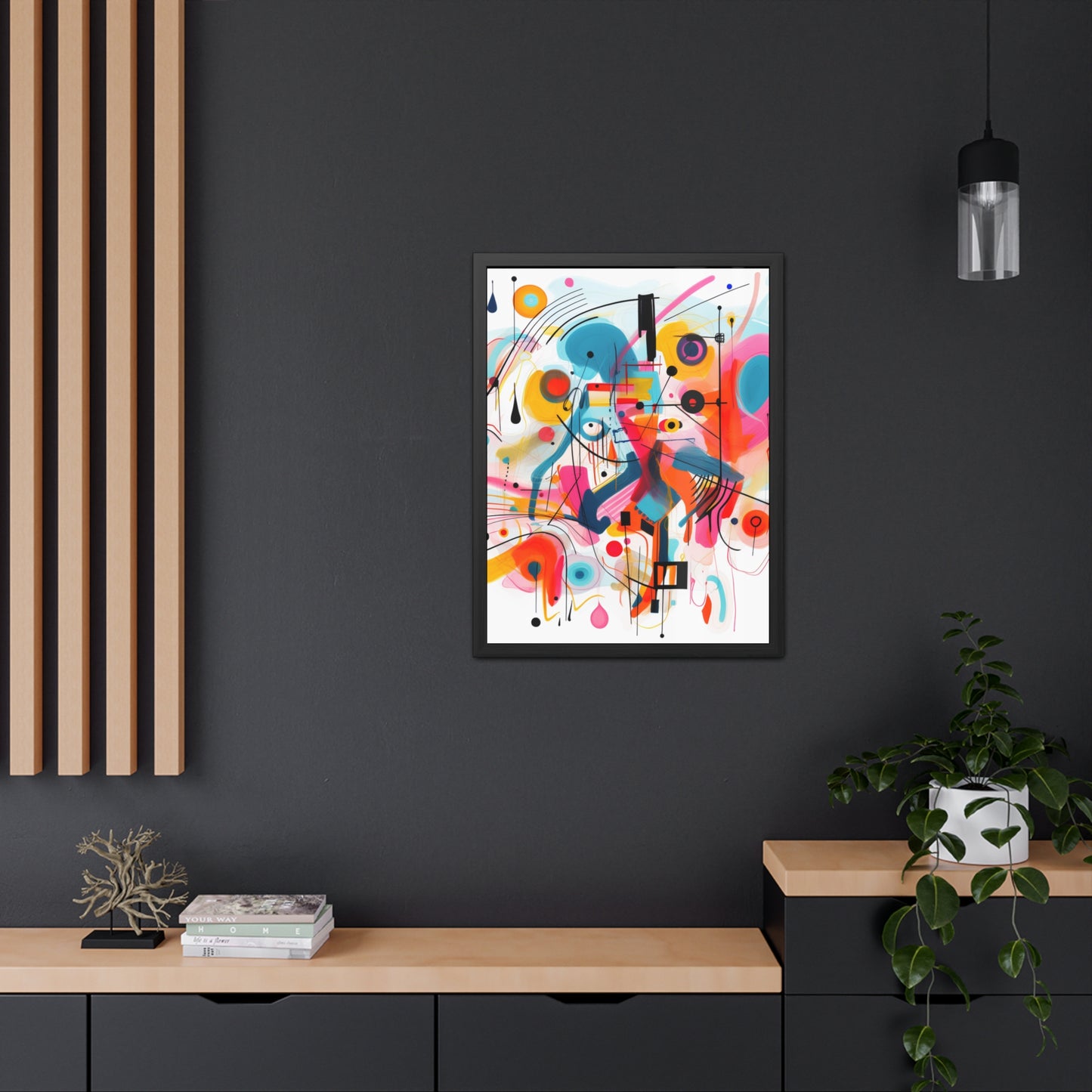 Abstract Art - Framed Poster