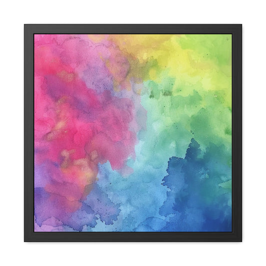 Watercolor Wonderland Framed Poster Art