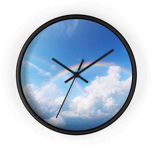 Rainbow Cloud9 - Clock