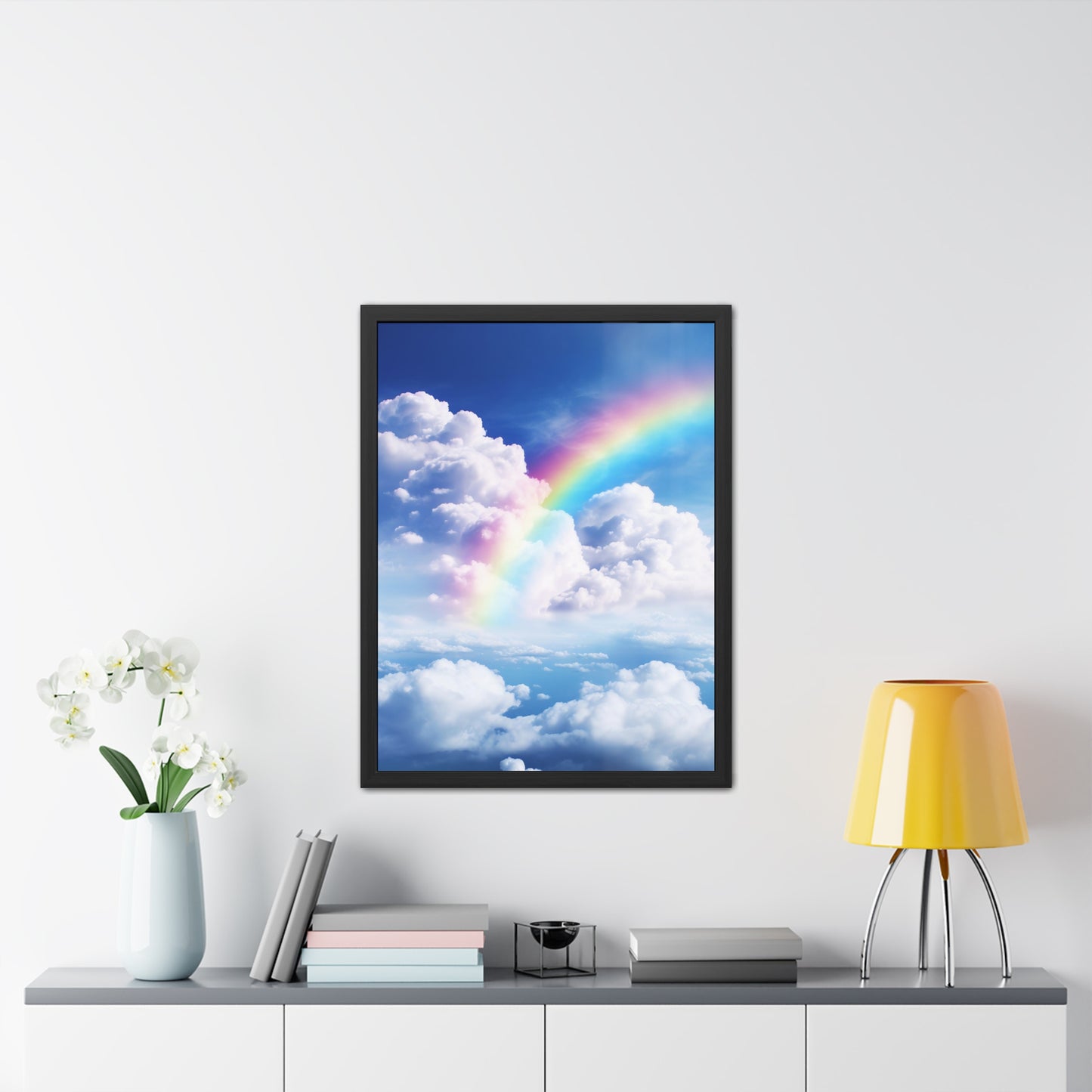 Rainbow. Art.  - Framed Poster