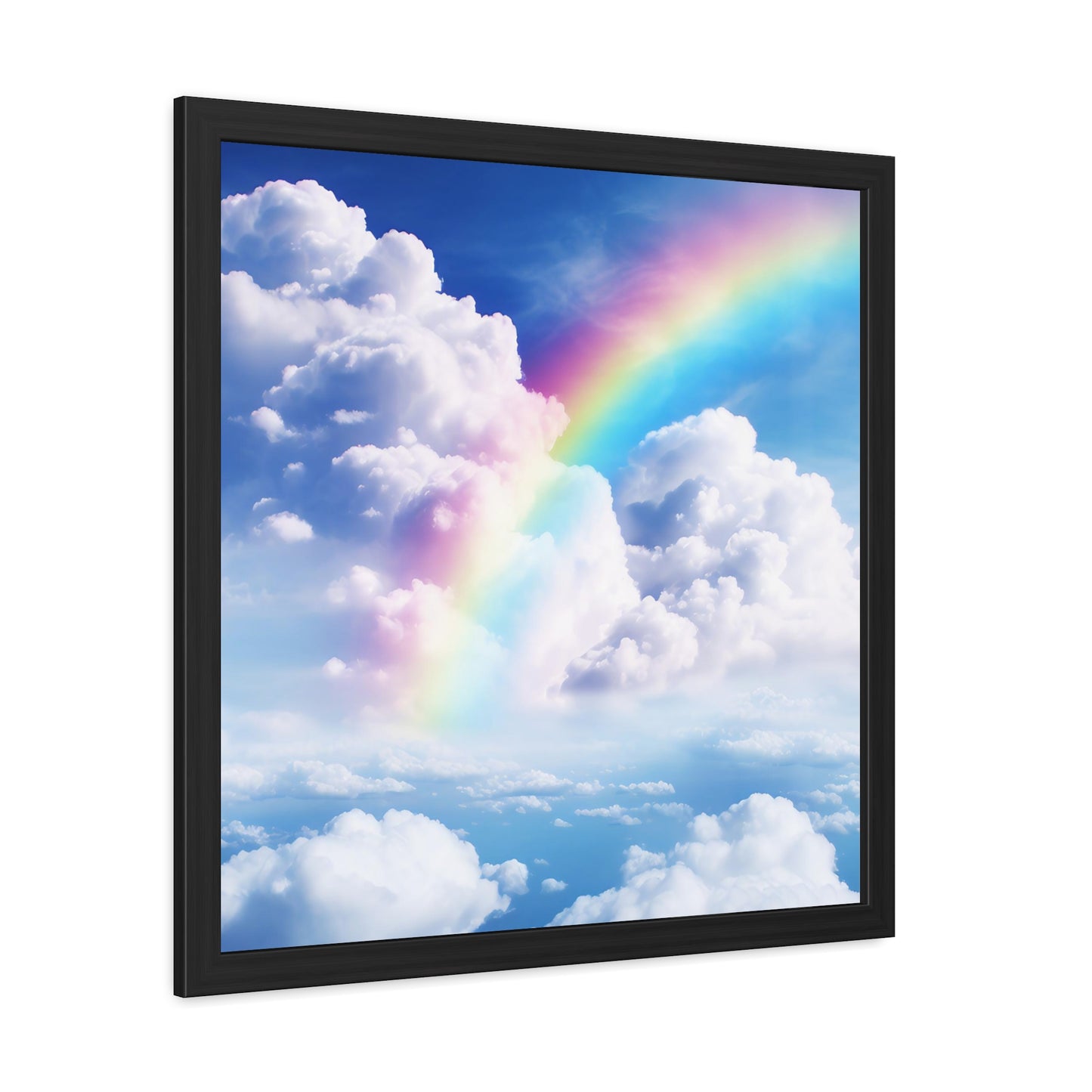 Rainbow. Art.  - Framed Poster