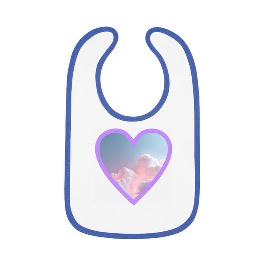 Heart of Cloud 9- Baby Bib