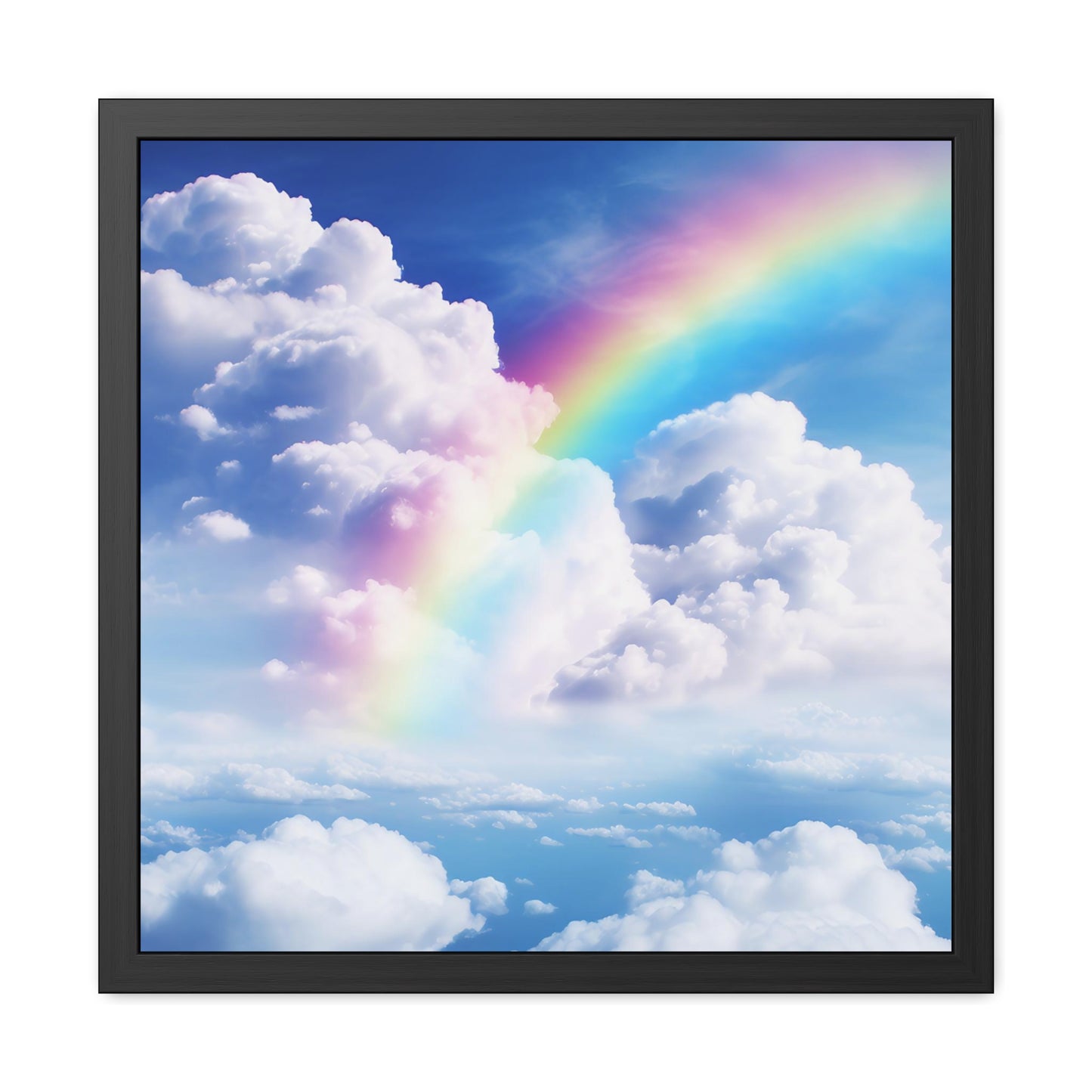 Rainbow. Art.  - Framed Poster