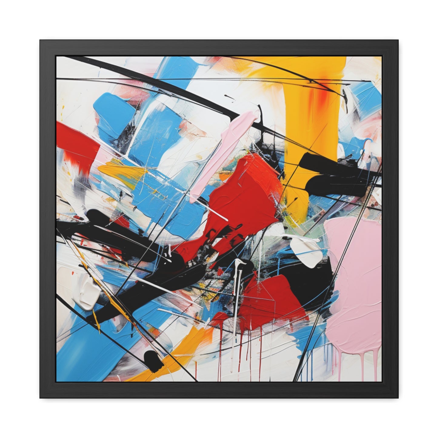 Picasso Inspired  - Framed Art