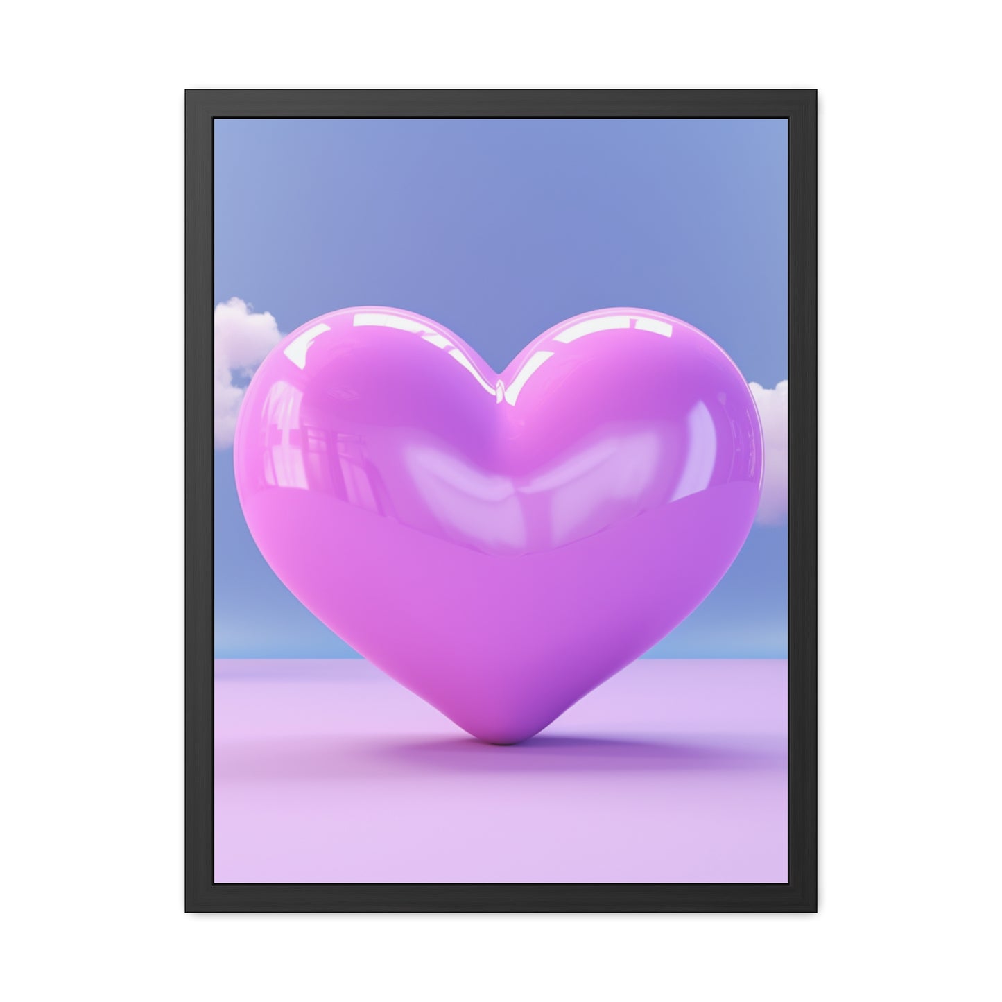 PInk Bubble - Framed Art