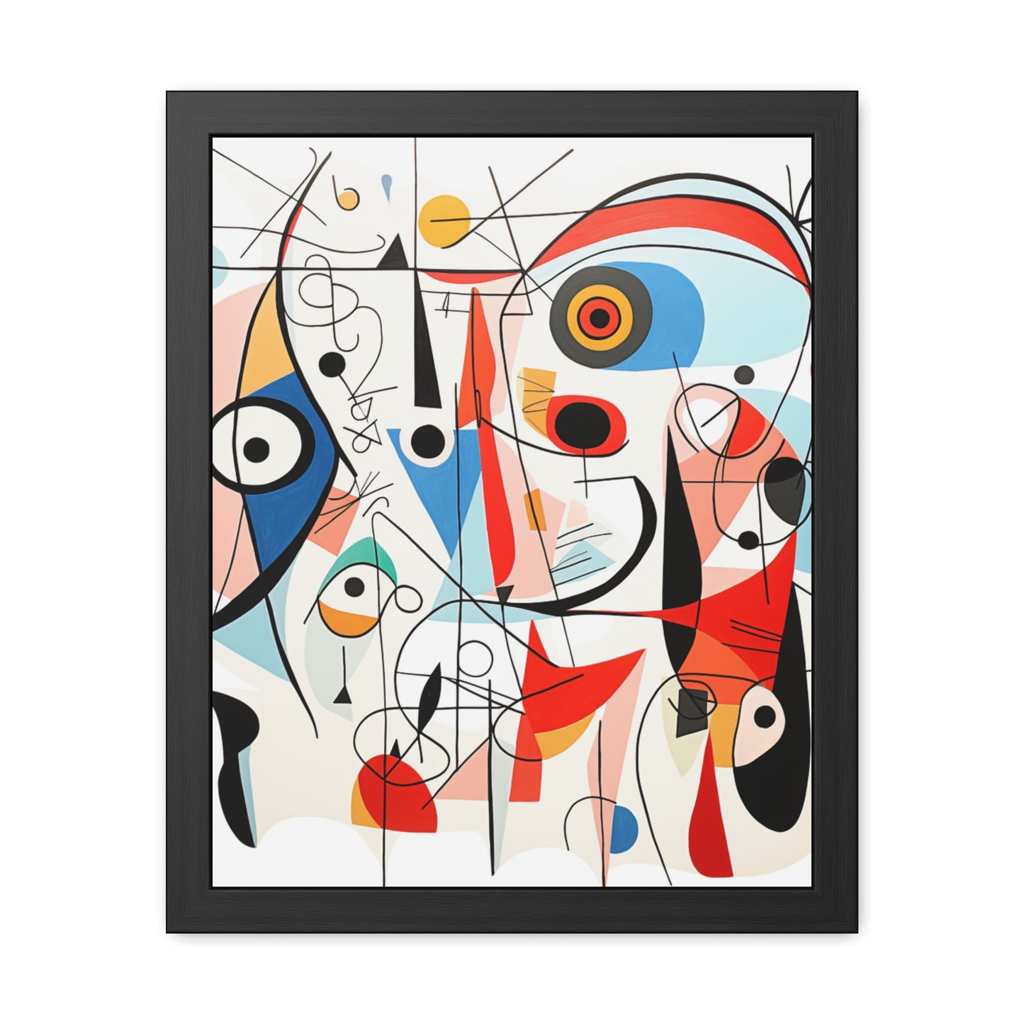 Picasso Inspired Framed Art - Muse