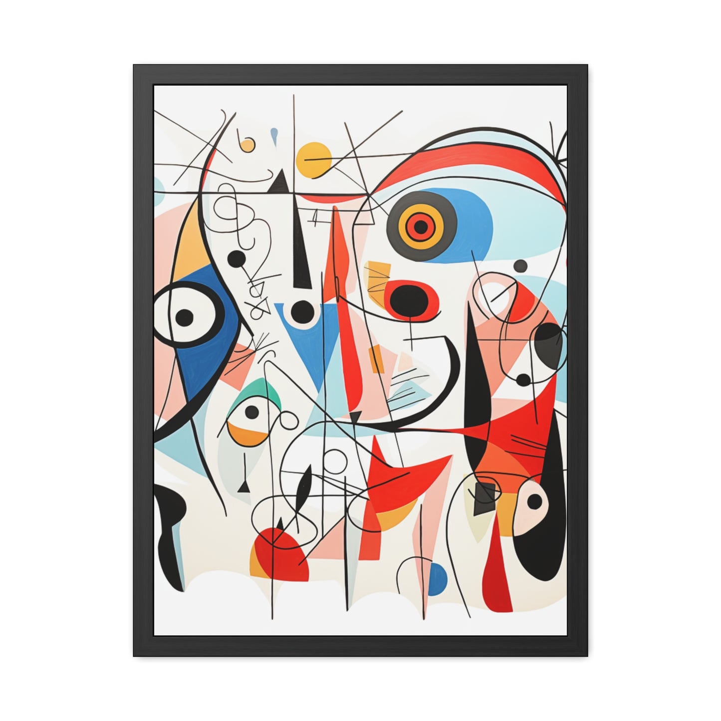 Picasso Inspired Framed Art - Muse