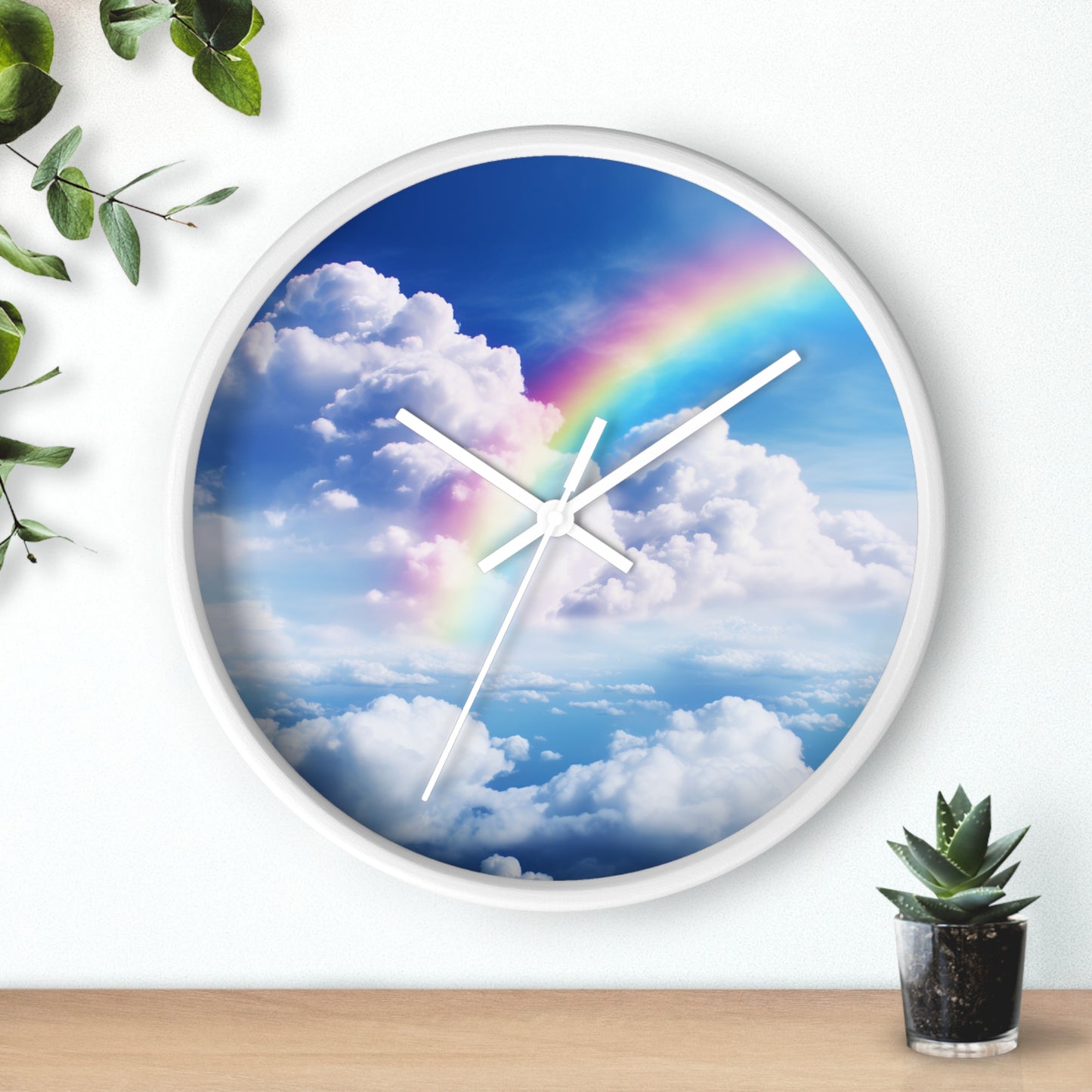 Cloud9 Rainbow - Clock Art