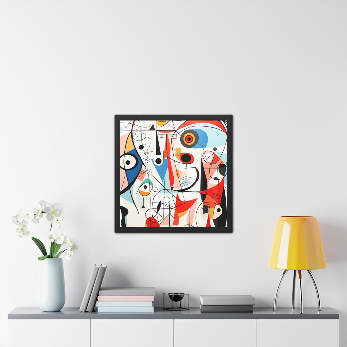 Picasso Inspired Framed Art - Muse
