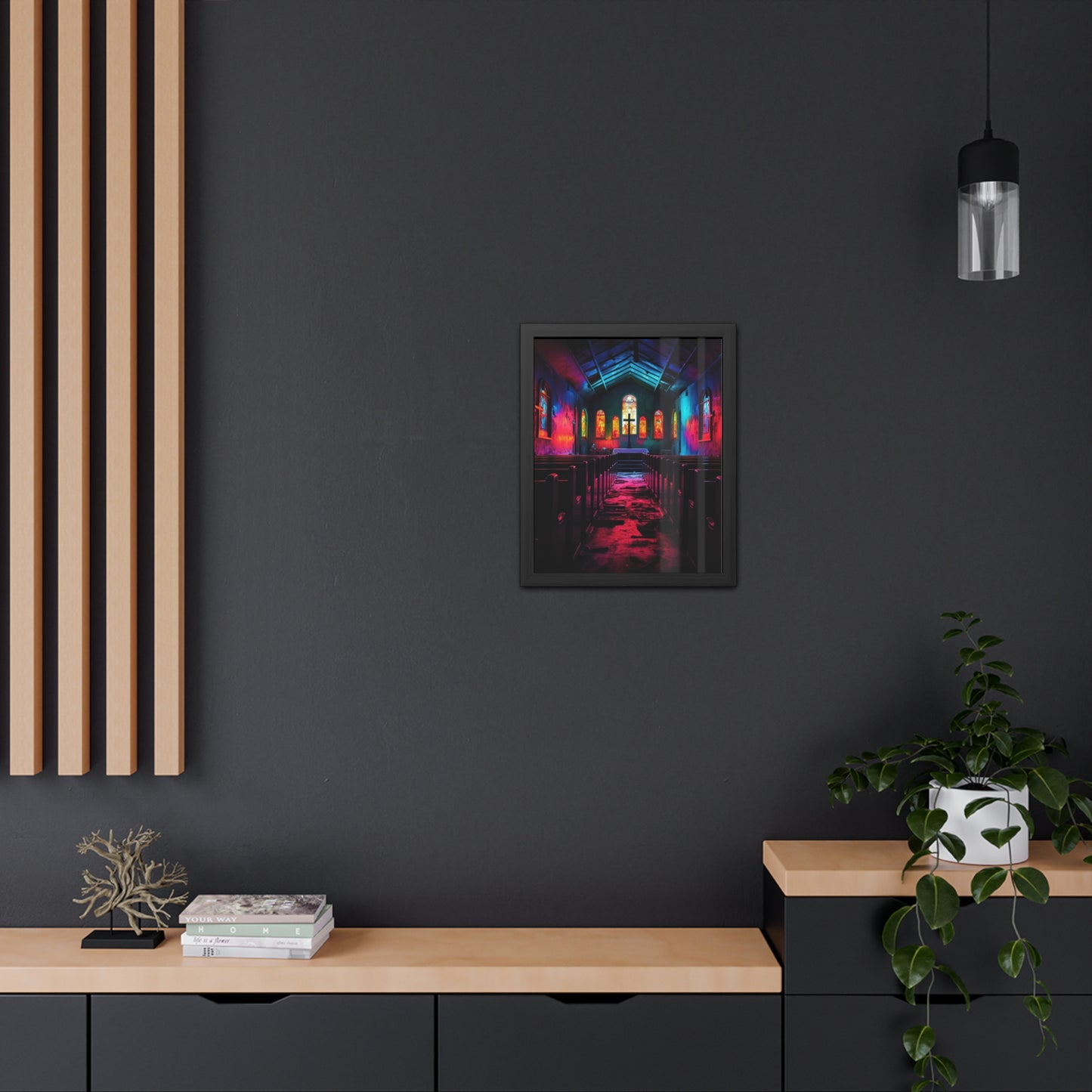 Abandoned Church - Framed Poster Art Inspo