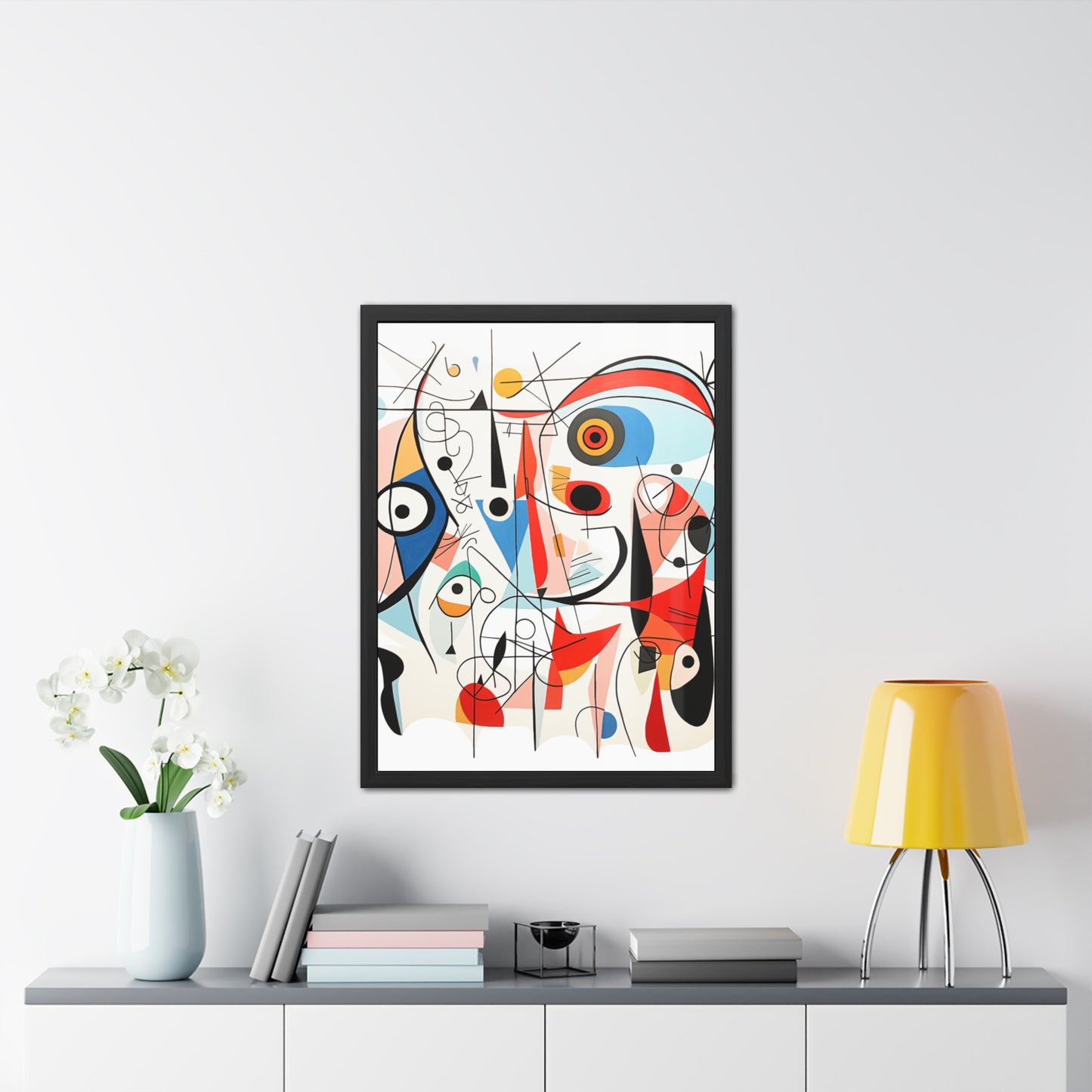 Picasso Inspired Framed Art - Muse