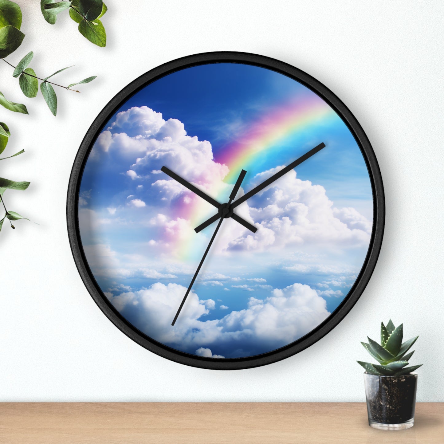 Cloud9 Rainbow - Clock Art