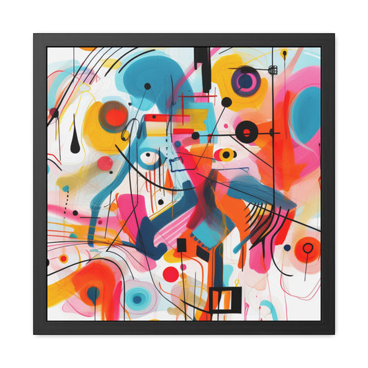 Abstract Art - Framed Poster