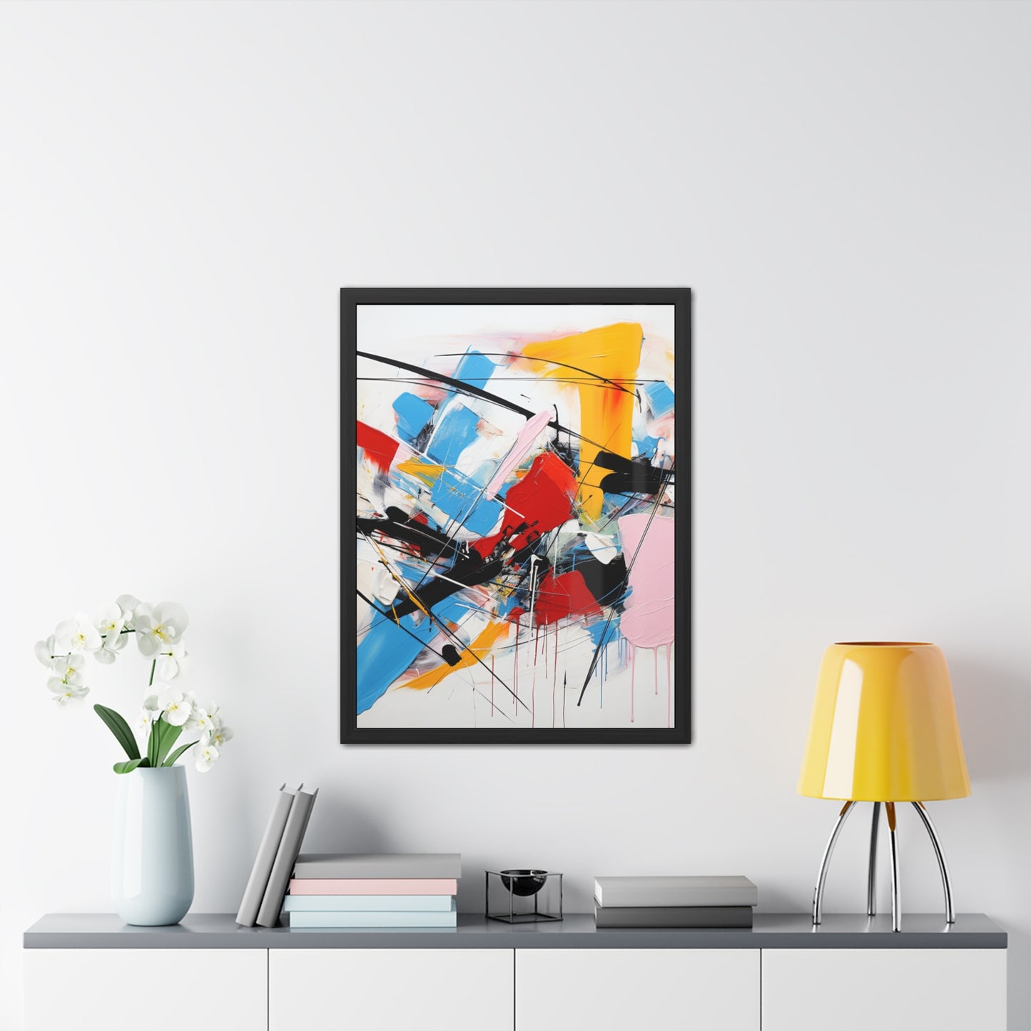 Picasso Inspired  - Framed Art