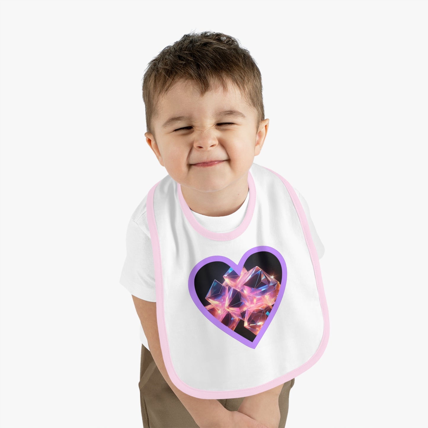 Diamonds are a Baby Girls Best Friend - Baby Bib Muse