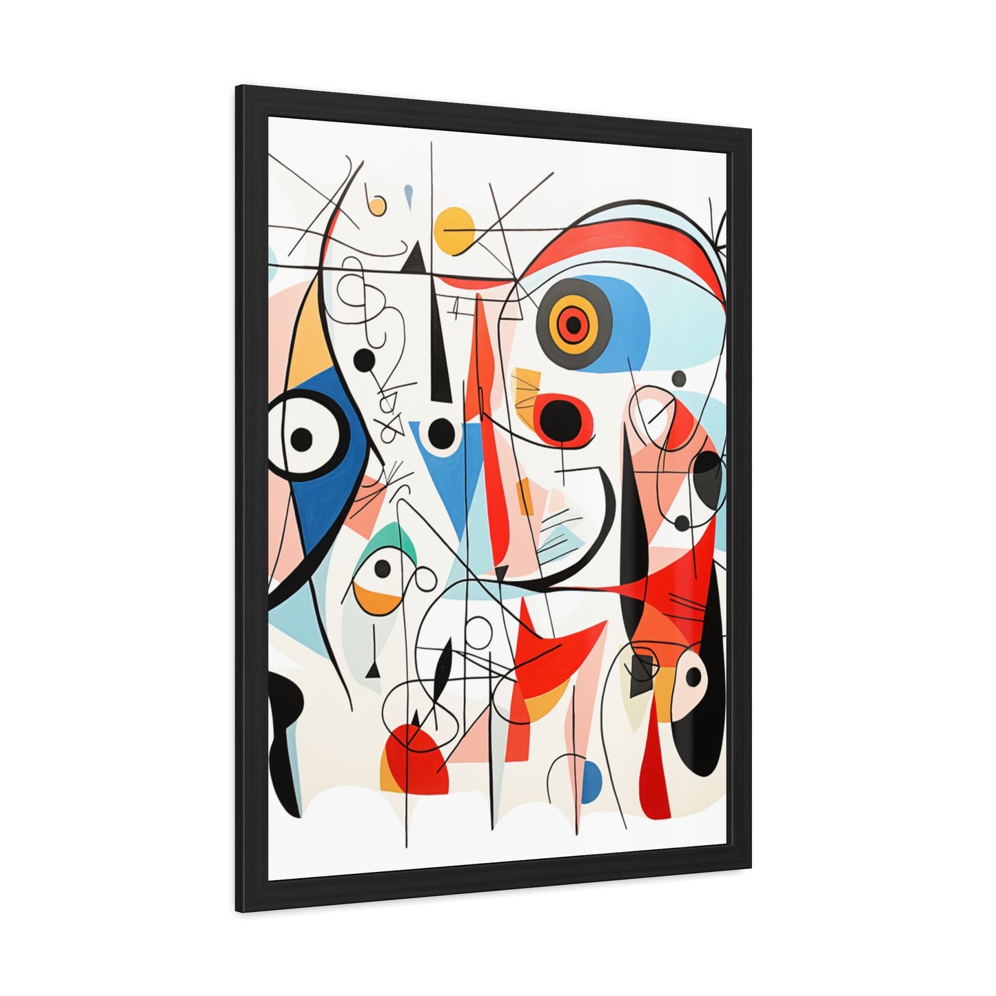 Picasso Inspired Framed Art - Muse
