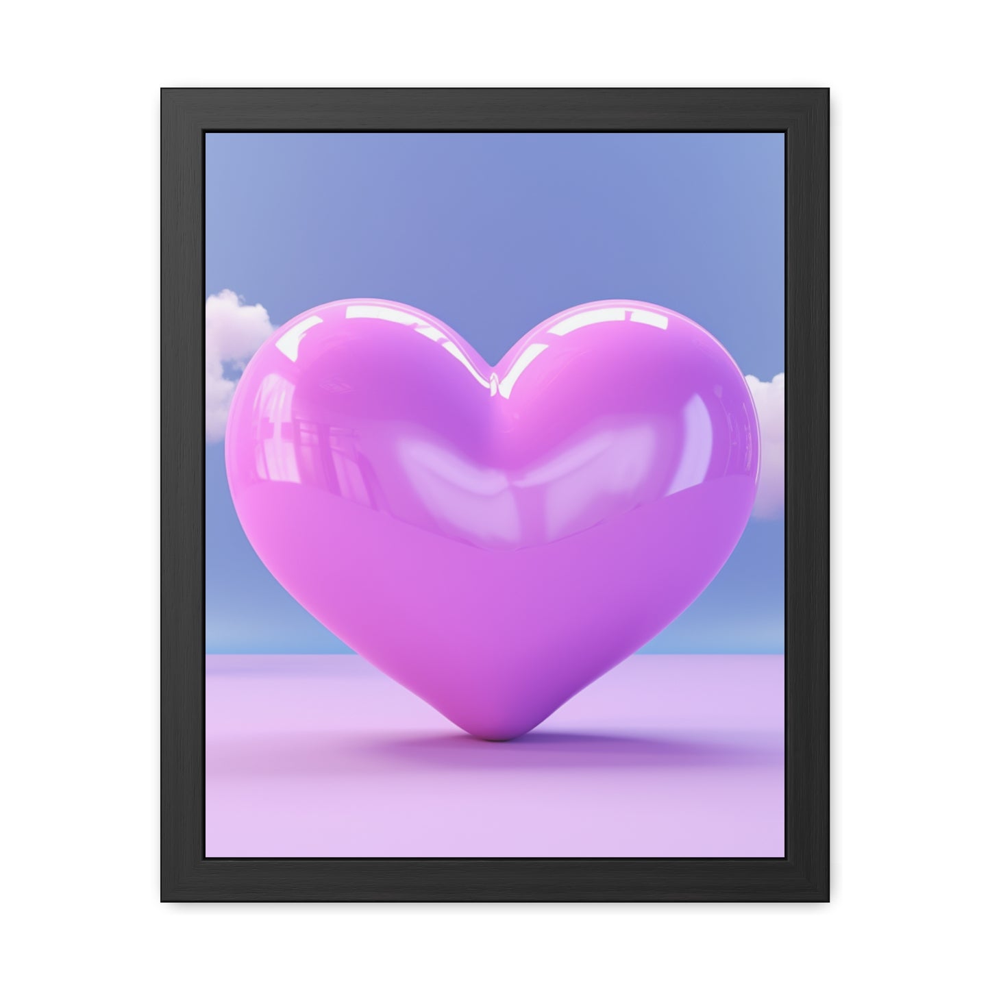 PInk Bubble - Framed Art