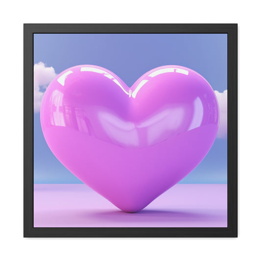 A full heart  - Framed Art