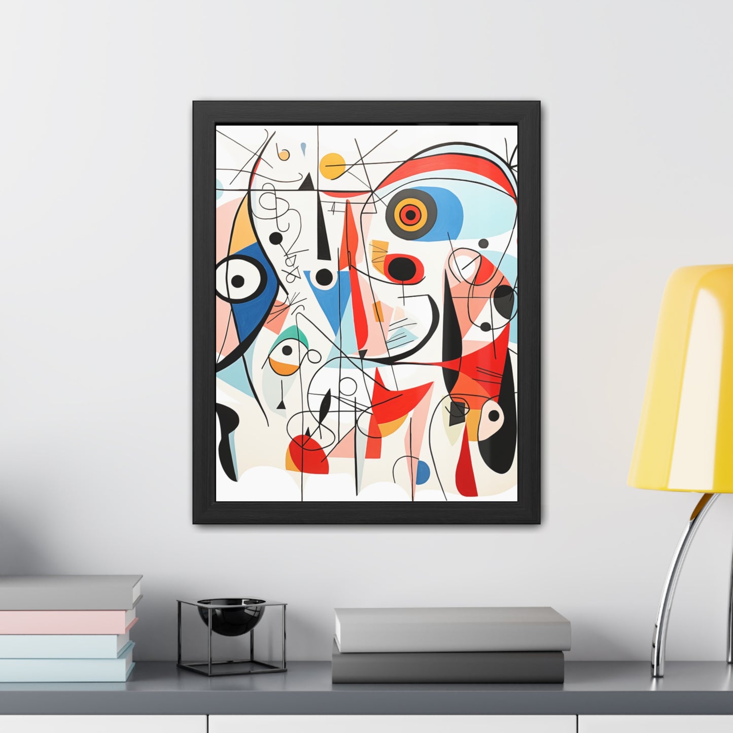 Picasso Inspired Framed Art - Muse