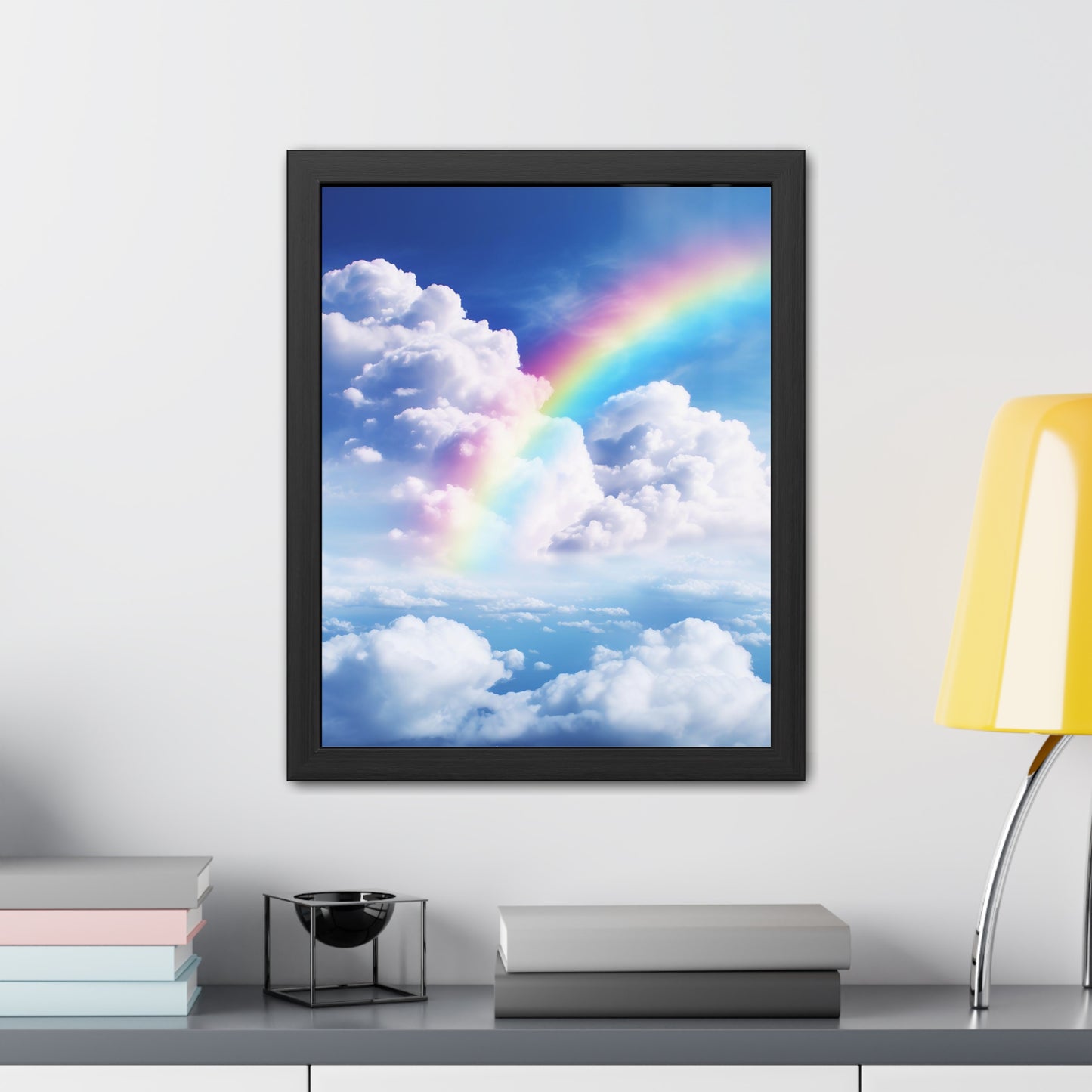 Rainbow. Art.  - Framed Poster