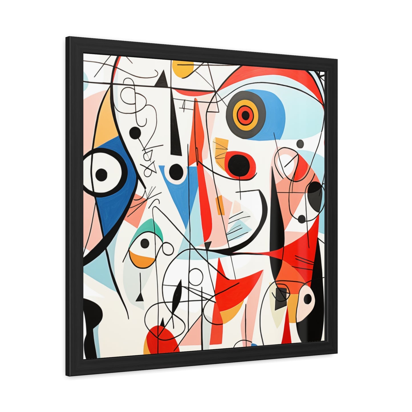 Picasso Inspired Framed Art - Muse