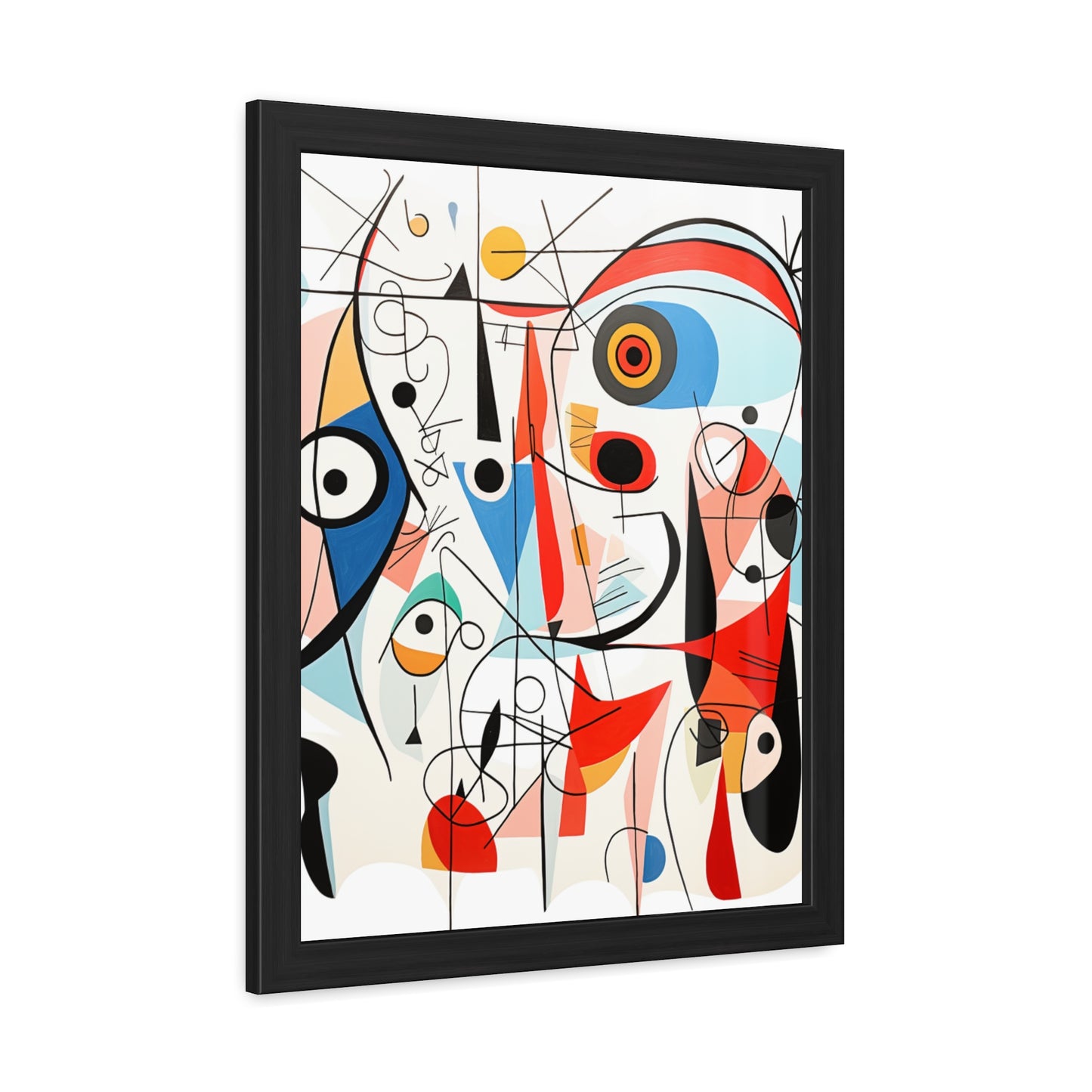 Picasso Inspired Framed Art - Muse