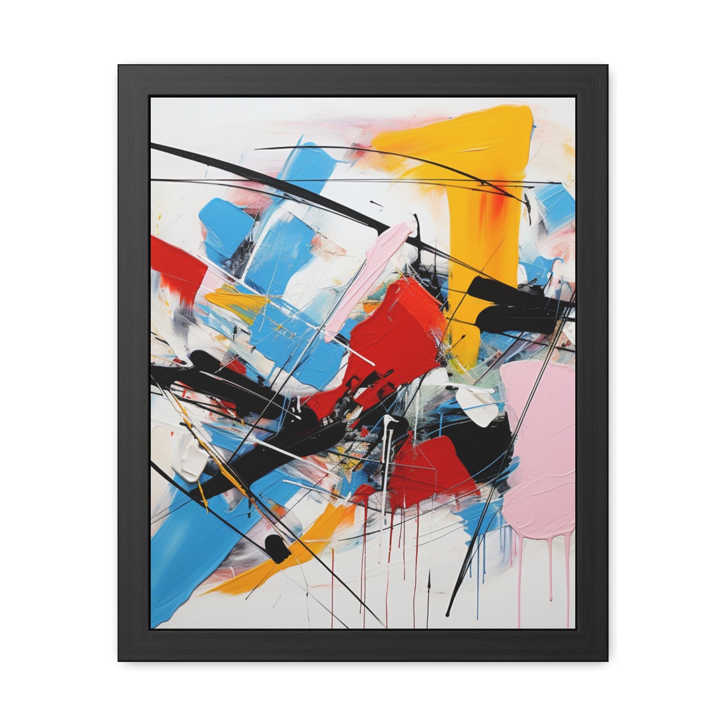 Picasso Inspired  - Framed Art