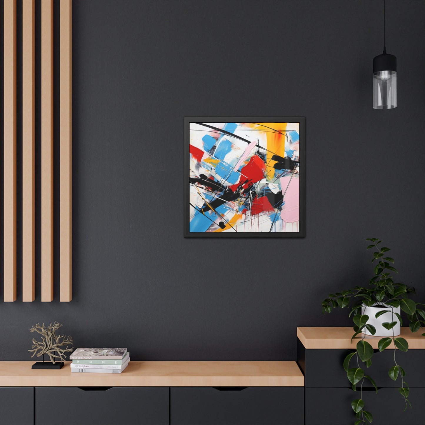 Picasso Inspired  - Framed Art