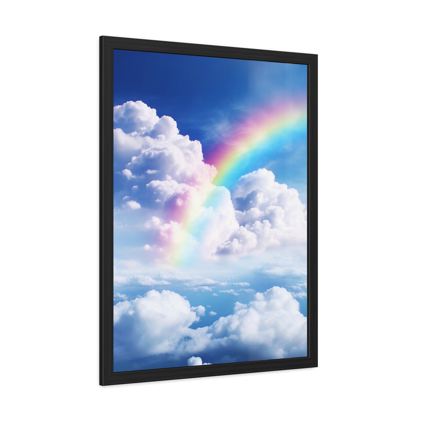 Rainbow. Art.  - Framed Poster