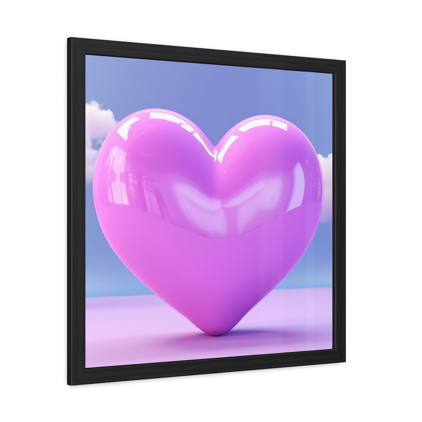 PInk Bubble - Framed Art