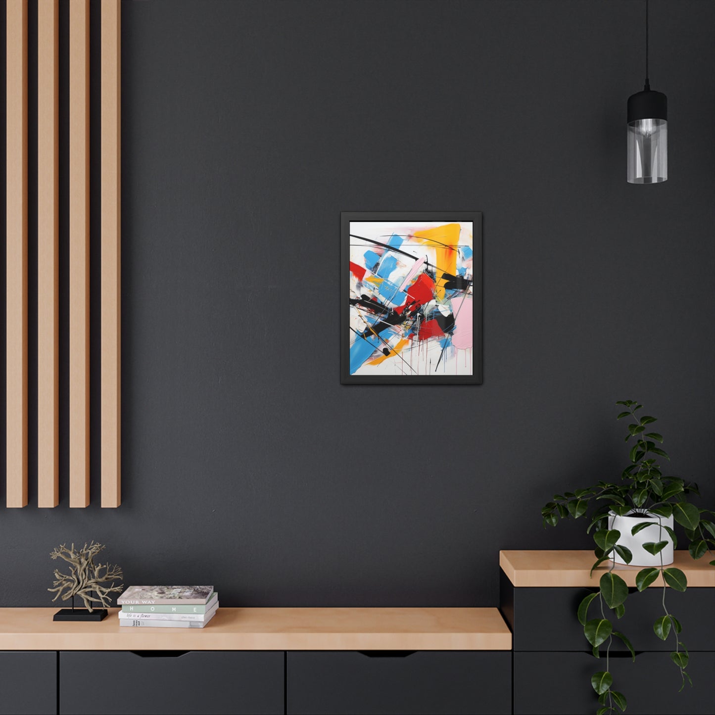 Picasso Inspired  - Framed Art