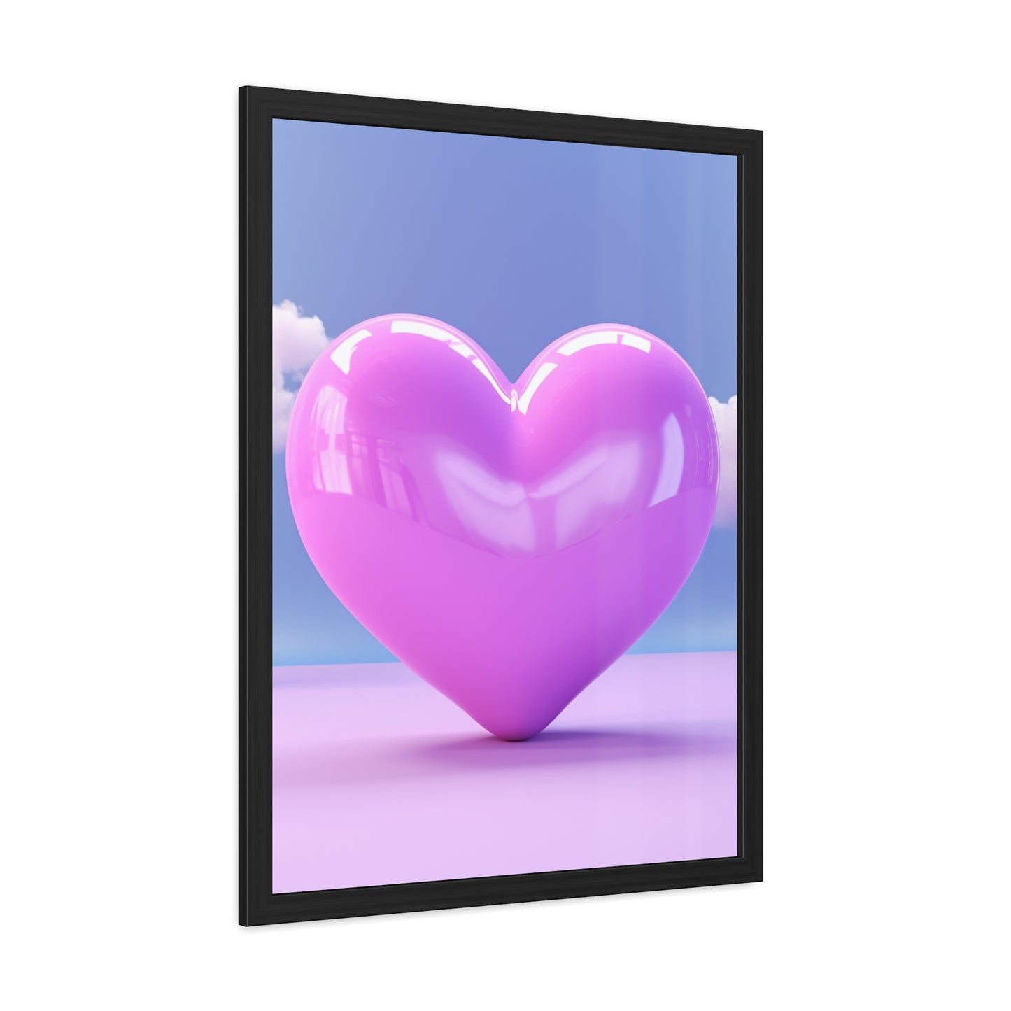 PInk Bubble - Framed Art