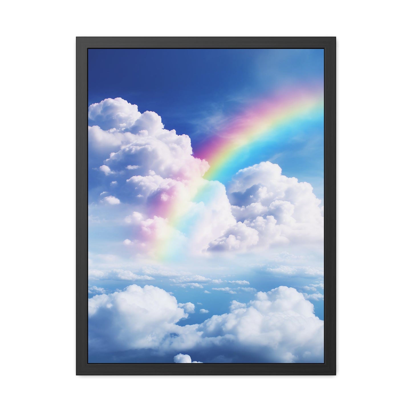 Rainbow. Art.  - Framed Poster