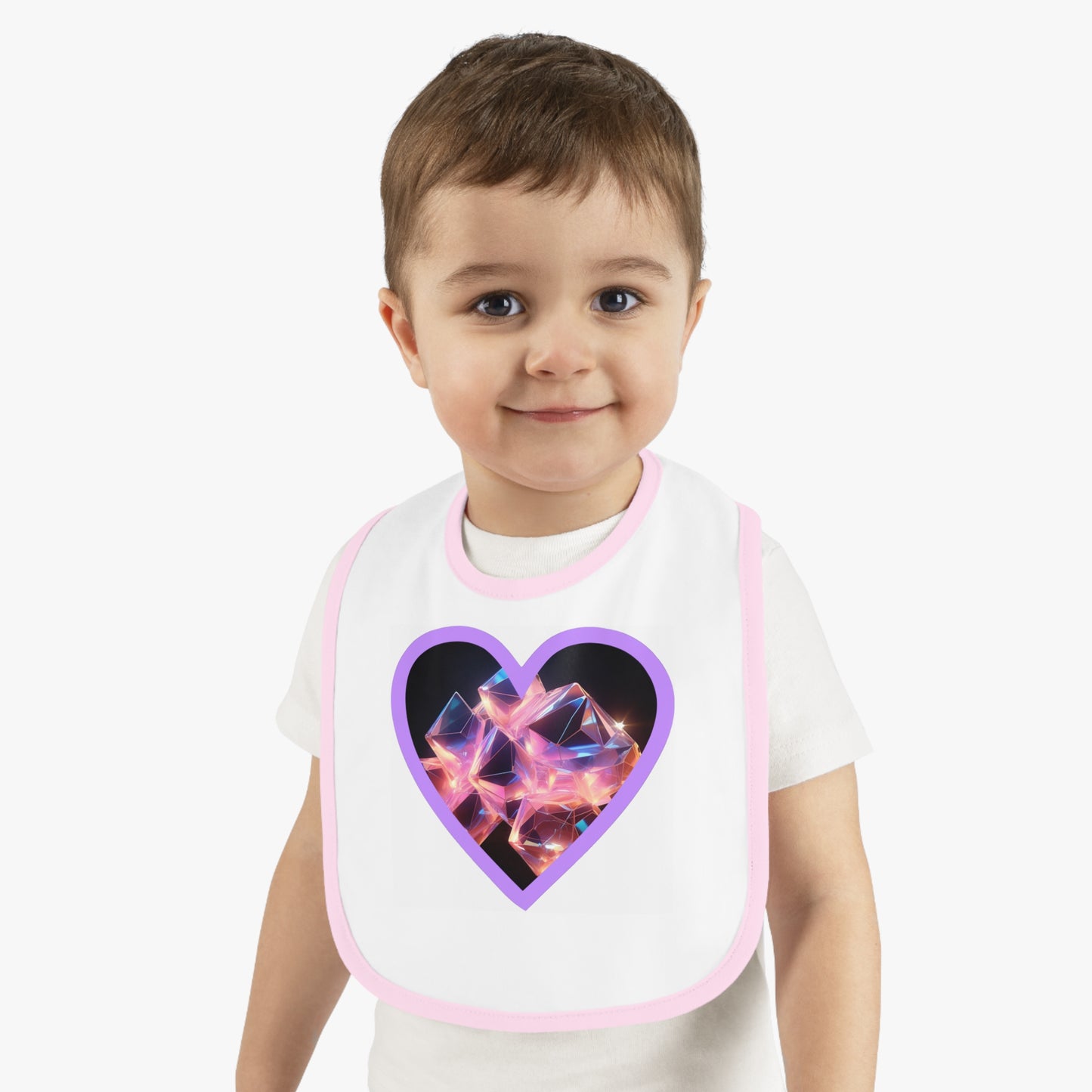 Diamonds are a Baby Girls Best Friend - Baby Bib Muse