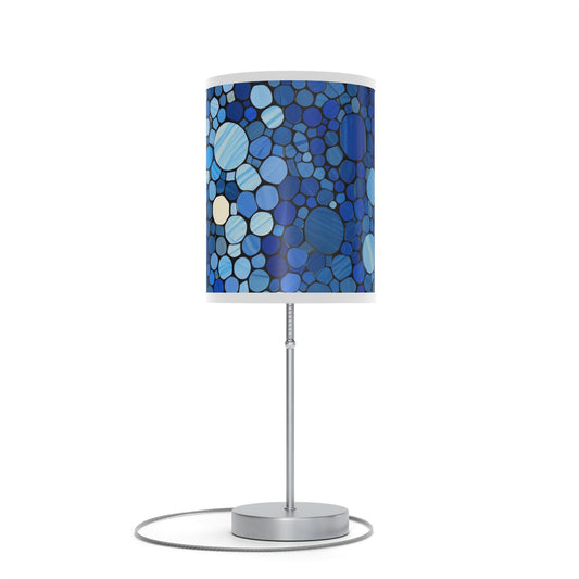 Cobalt Mosaic Art- Lamp LINK IN BiO