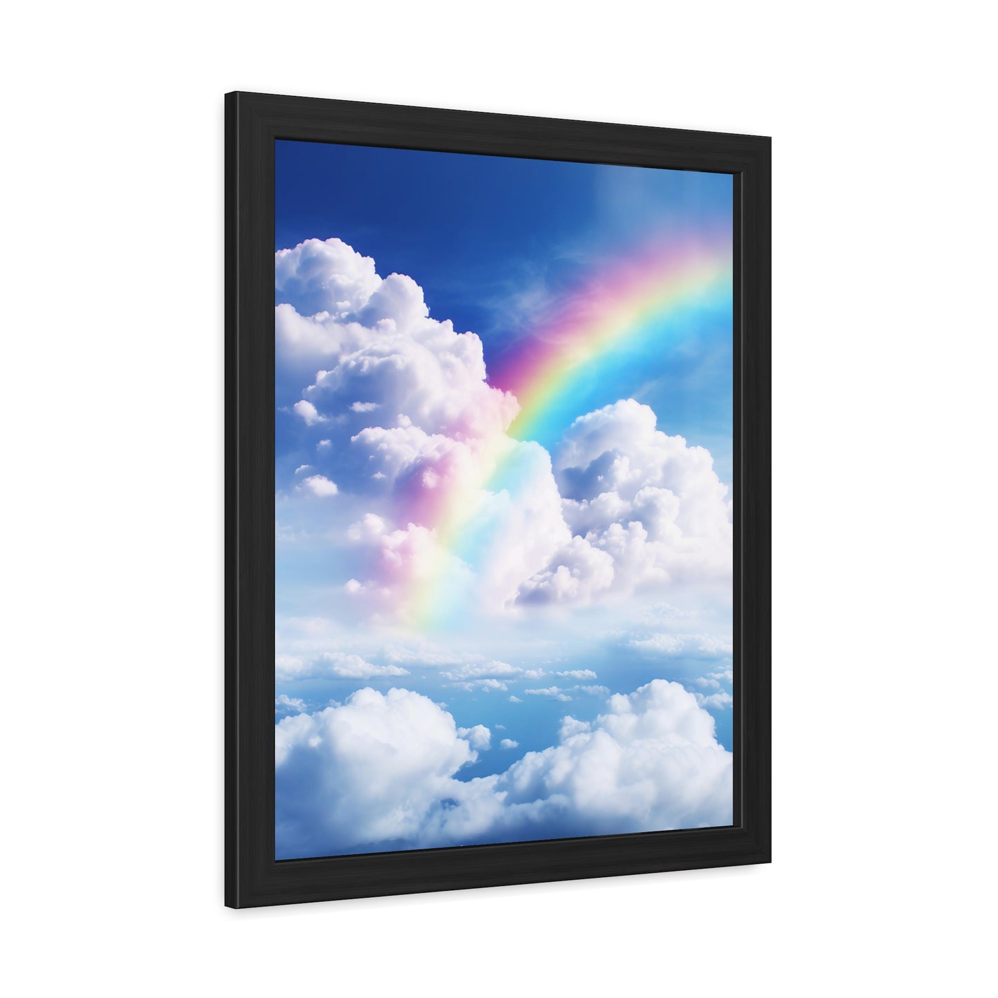 Rainbow. Art.  - Framed Poster