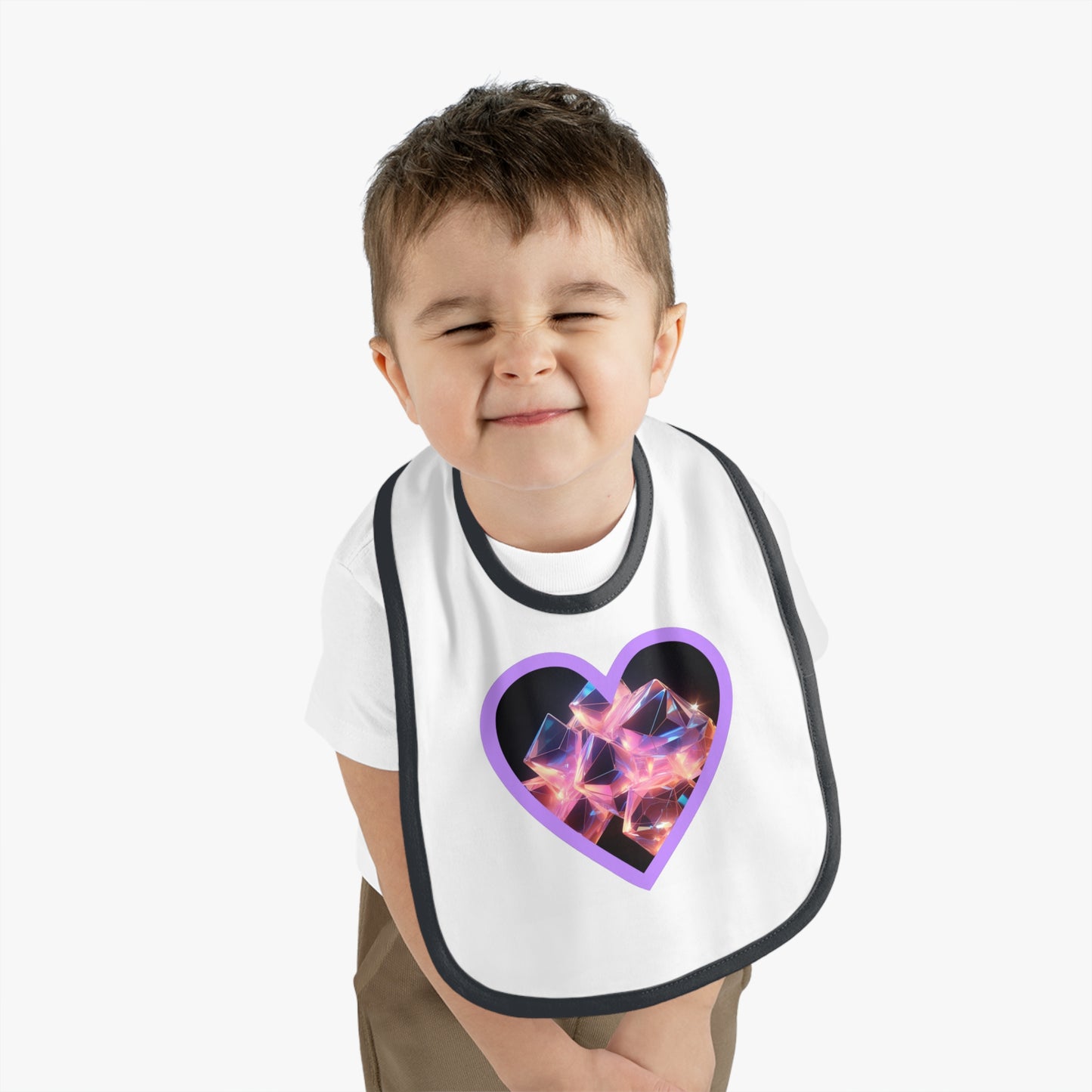 Diamonds are a Baby Girls Best Friend - Baby Bib Muse